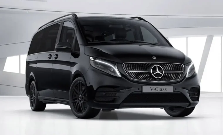 ⚪ تأجير سياره من مطار انطاليا الي لارا ( Mercedes-Benz V-Class )