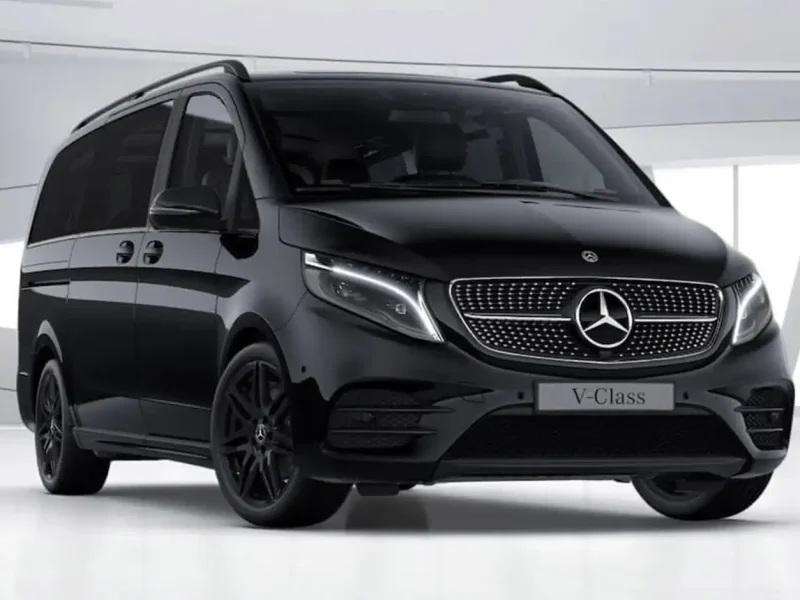⚪ تأجير سياره من مطار انطاليا الي كيزيلوت – أوكوركالار ( Mercedes-Benz V-Class )